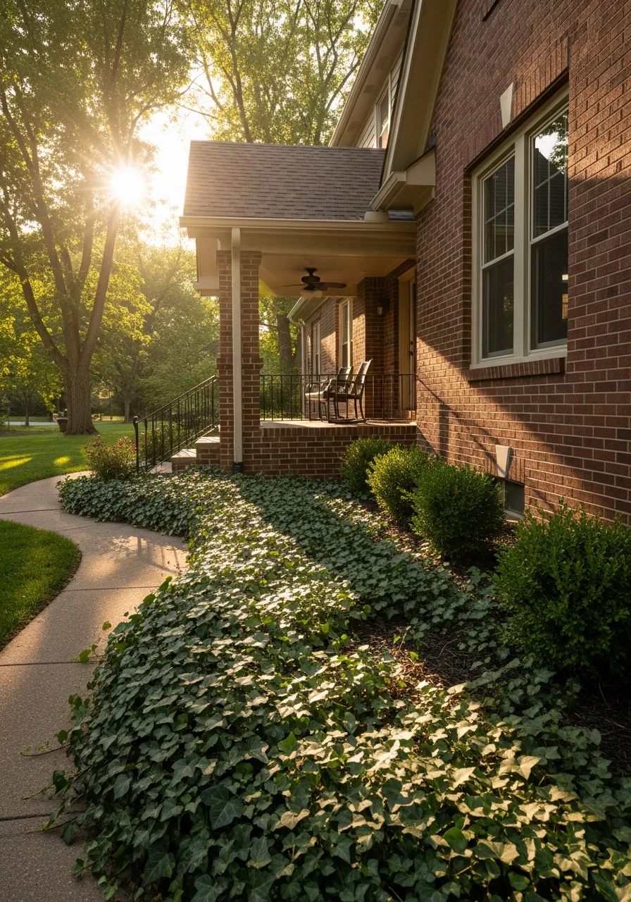 Homeowner standing confidently at their Missouri property with natural surroundings visible.